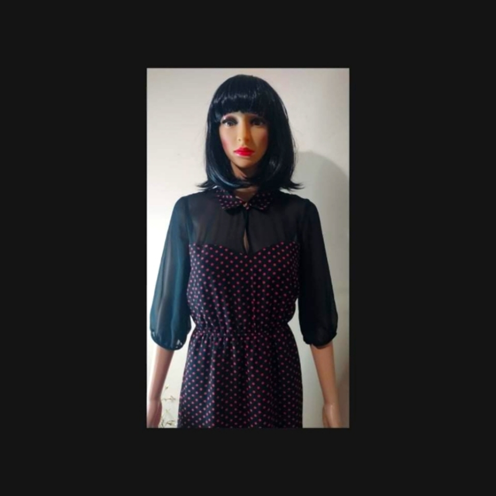 Delirious Los Angeles collared dress size large